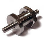 Feedthru, Rotary 3/8", Magnetic Seal, 1" Bolt